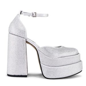 Steve Madden rhinestone platform